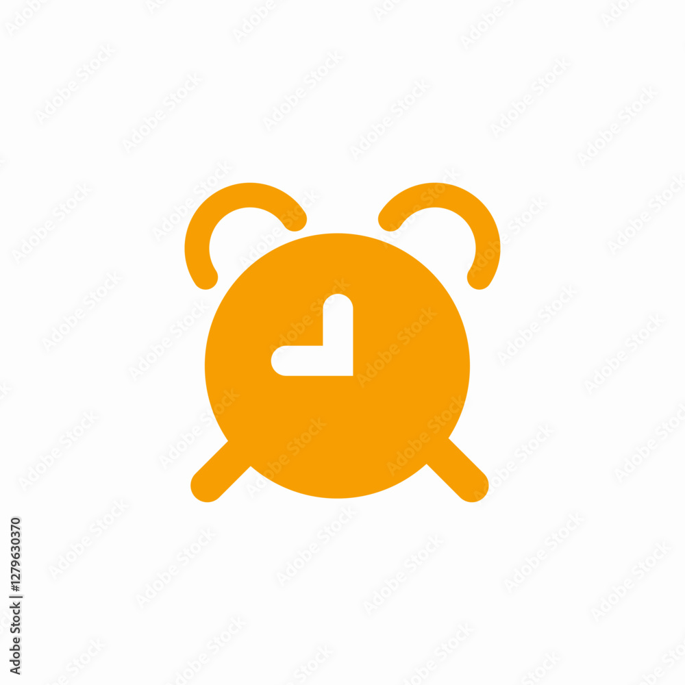 Obraz premium alarm reminder icon sign vector