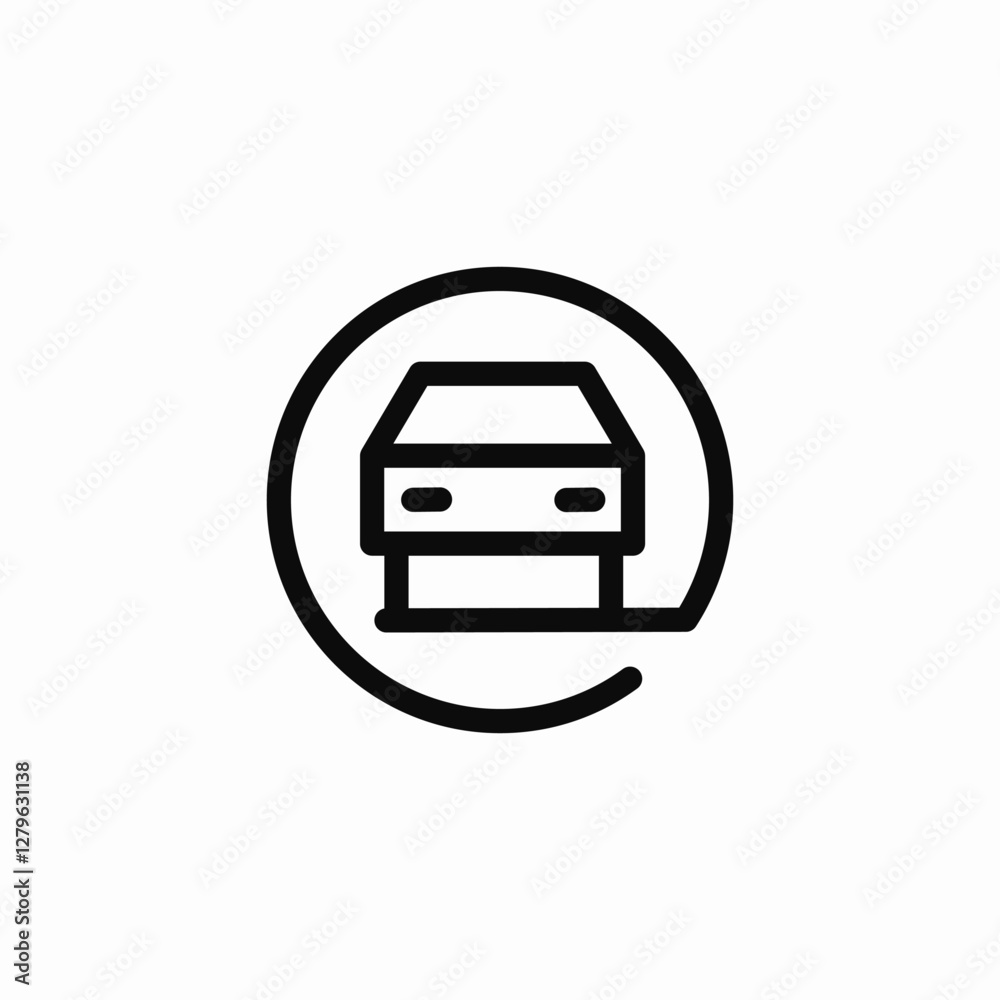 car service icon sign vector car service icon sign vector