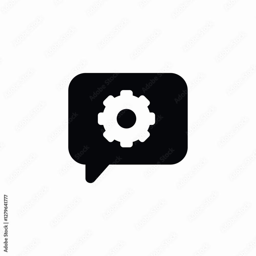 repair service message icon sign vector repair service message icon sign vector