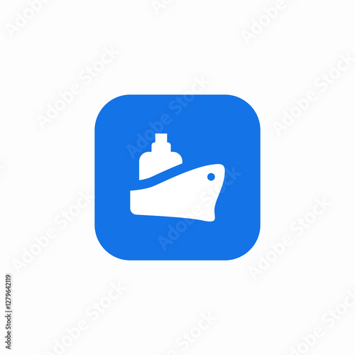 ship sea icon sign vector