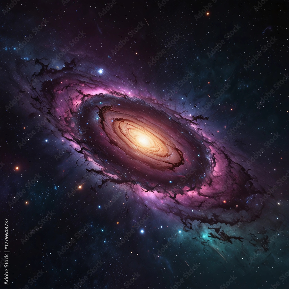 Obraz premium galaxy in space