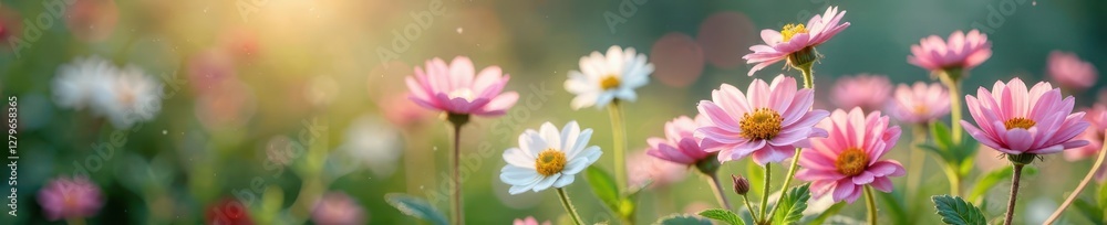 Floral arrangement with delicate flowers in a soft focus, nature, elegance, delicate Floral arrangement with delicate flowers in a soft focus, nature, elegance, delicate