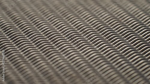 Wallpaper Mural Metal wire mesh rotating in circle. Abstract background texture macro Torontodigital.ca