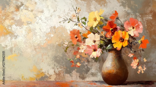 Wallpaper Mural a modern flower vase still life composition profession Torontodigital.ca