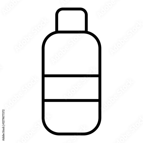 Medium size screw cap liquid container