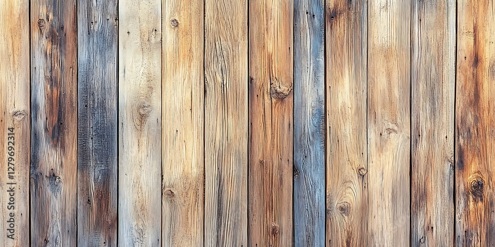 Fototapeta premium Rustic Wooden Plank Wall Texture (1)