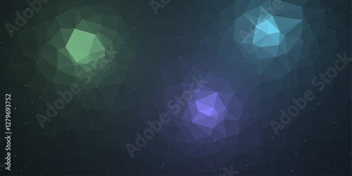 Mysterious floating polyhedral structures in space