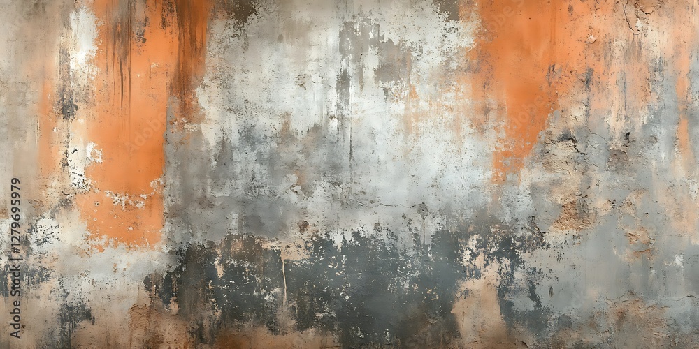 Obraz premium Weathered Wall Texture, Grunge Background