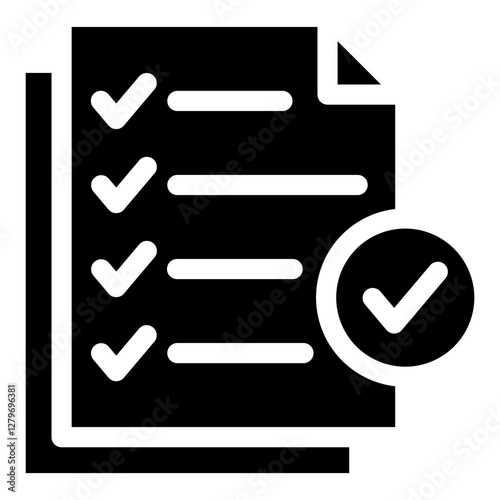 List Icon Element For Design