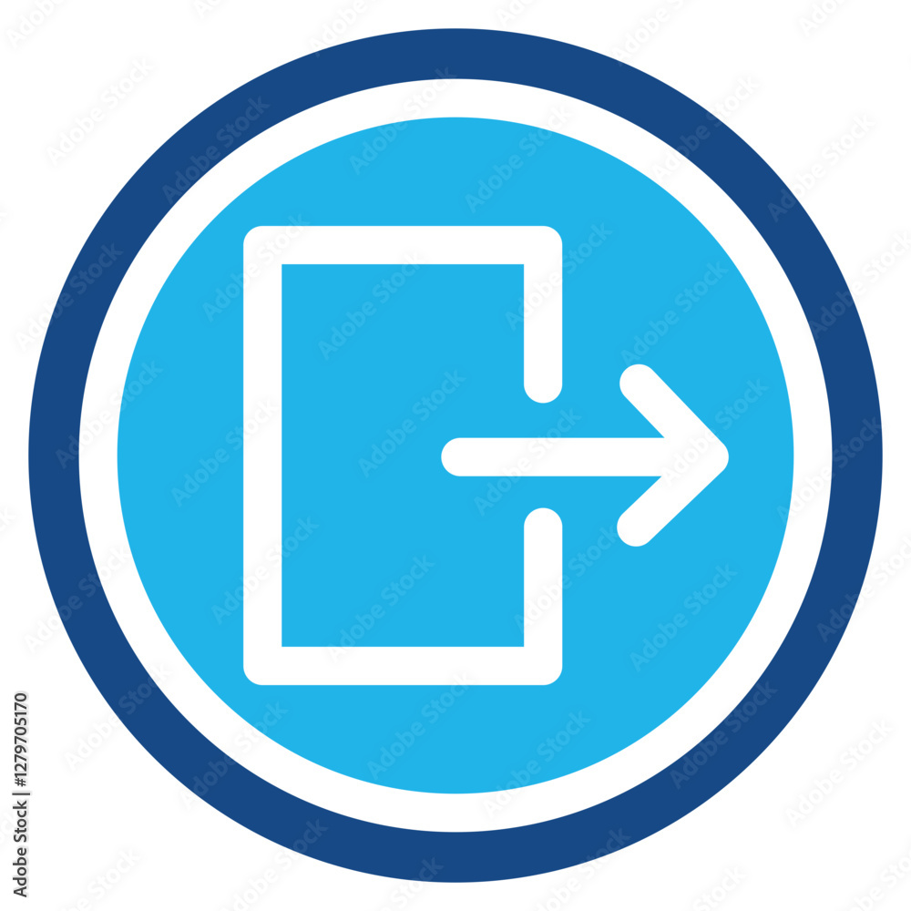 Logout Icon Element For Design Logout Icon Element For Design