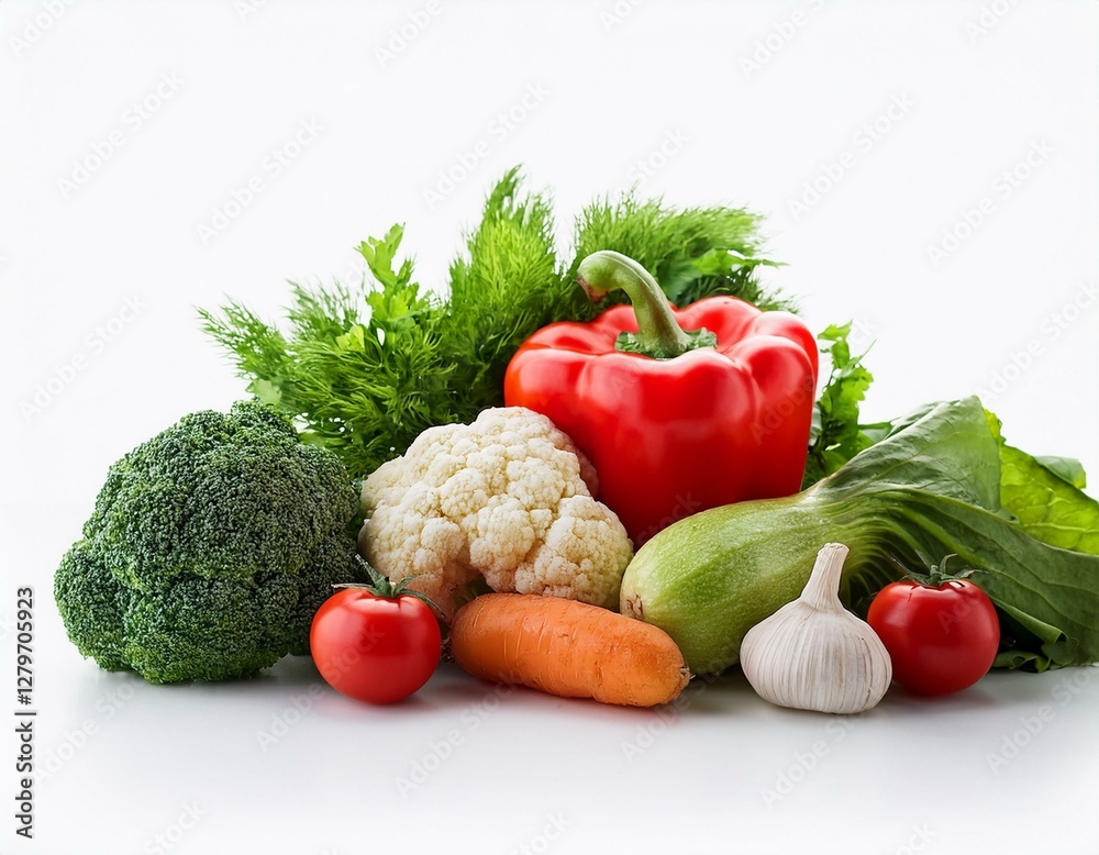 Fresh vegetables in the basket, white background, and in the kitchen. Slicing Vegetables in the kitchen, fresh Vegetables are a delicious and healthy way to nourish your body Fresh vegetables in the basket, white background, and in the kitchen. Slicing Vegetables in the kitchen, fresh Vegetables are a delicious and healthy way to nourish your body