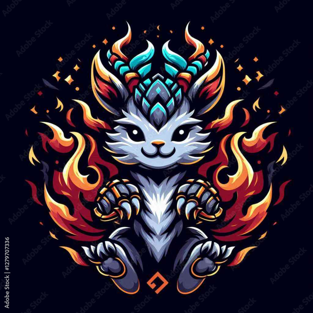 a unique esport logo in the form of a cute animal 2025 a unique esport logo in the form of a cute animal 2025