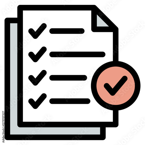 List Icon Element For Design