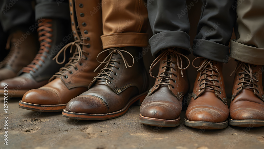 Array of shoes for different roles. Unique shoes for diverse personalities. Explore shoe styles for every character. Find the perfect shoes for every occasion. Array of shoes for different roles. Unique shoes for diverse personalities. Explore shoe styles for every character. Find the perfect shoes for every occasion.