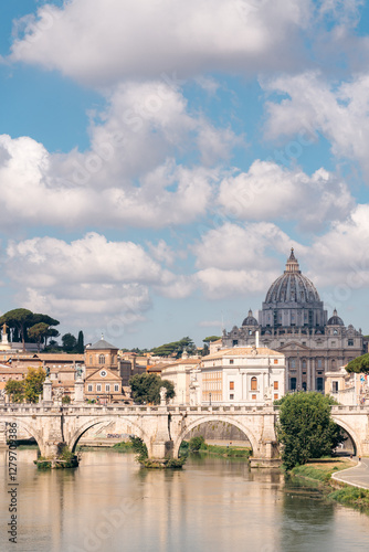Rome's Tiber River, Ponte Sant'Angelo
