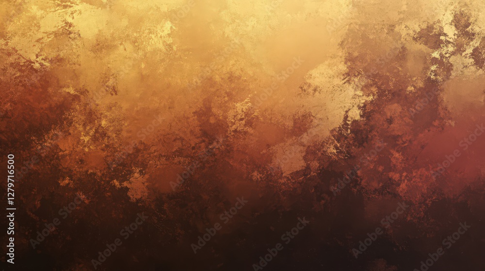 Obraz premium Abstract Painting Background with Warm Earth Tones and Textured Surface