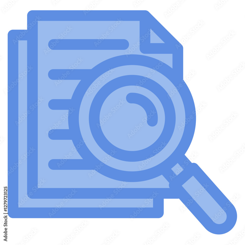 Investigation Icon Element For Design Investigation Icon Element For Design
