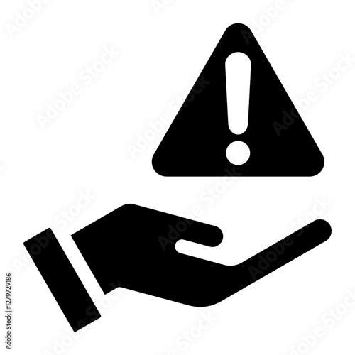 Incident Handling Icon Element For Design