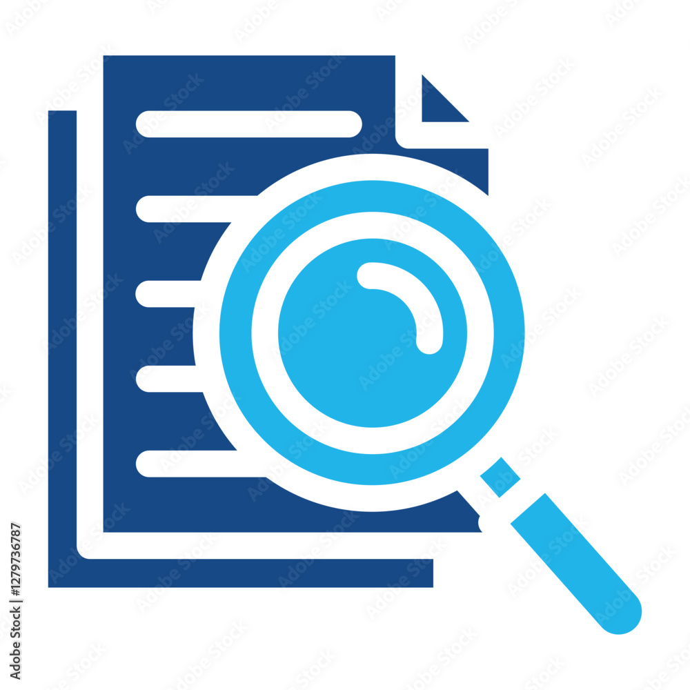 Investigation Icon Element For Design Investigation Icon Element For Design