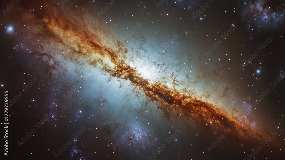 galaxy in space galaxy in space