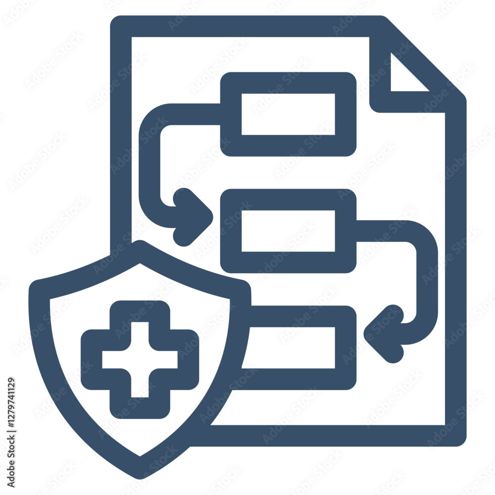 Procedure Icon Element For Design Procedure Icon Element For Design