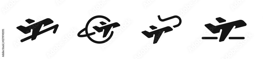 Plane. Plane icon set. Airplane vector icons. Flight symbol. Plane. Plane icon set. Airplane vector icons. Flight symbol.