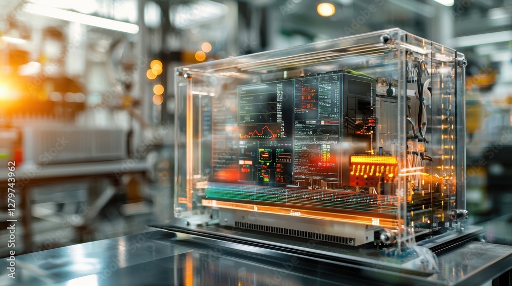 Innovative Heavy Duty Computer Monitoring System in Factory Environment Innovative Heavy Duty Computer Monitoring System in Factory Environment