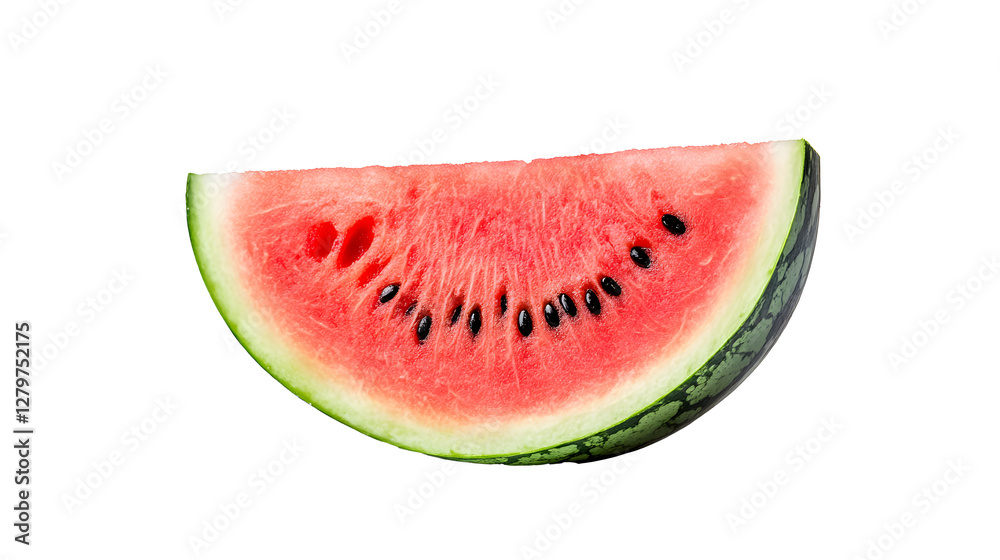 Slice of watermelon on transparent background,png Slice of watermelon on transparent background,png