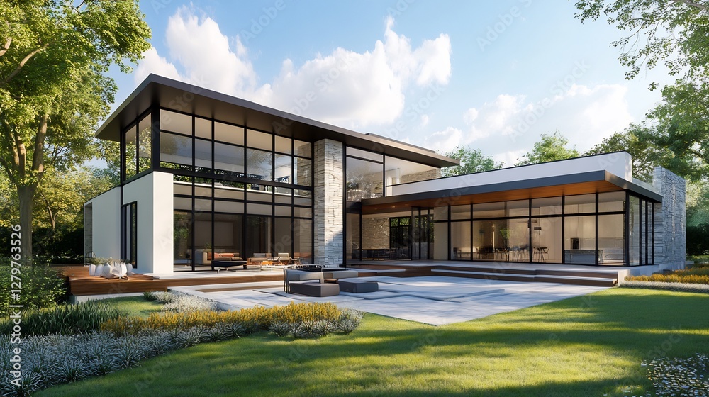 Residential design planning advanced 3D virtual simulations conducted by architects Residential design planning advanced 3D virtual simulations conducted by architects