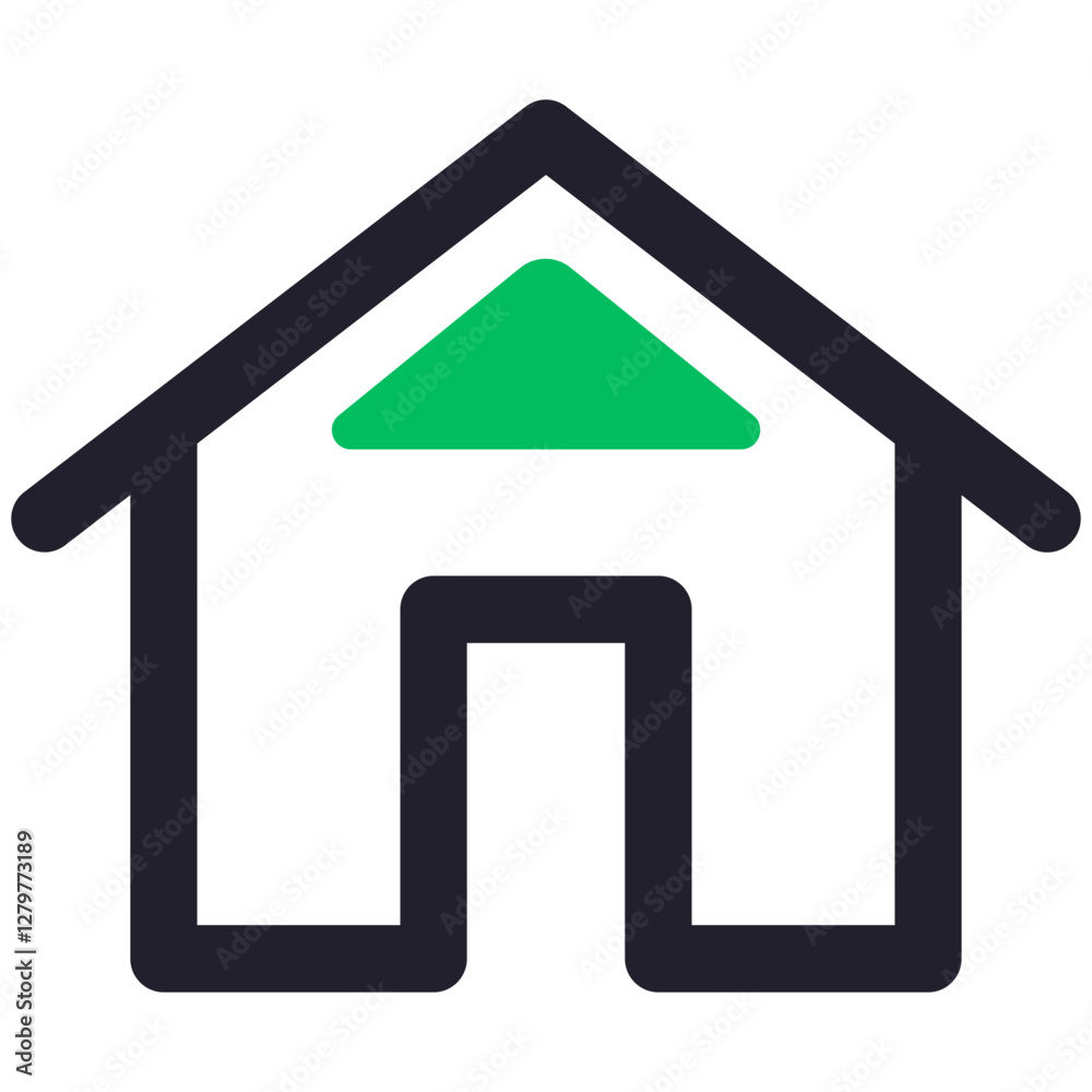 Miscellaneous green coloured icon pack