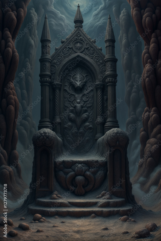 Fototapeta premium king chair