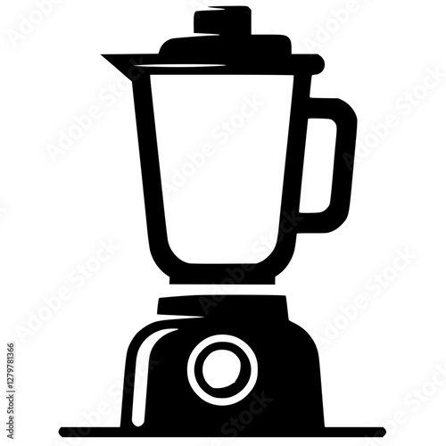Blender logo silhouette