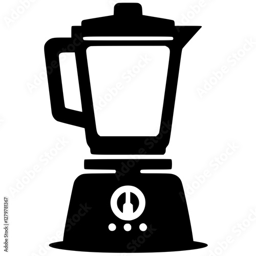 Blender logo silhouette