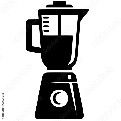 Blender logo silhouette