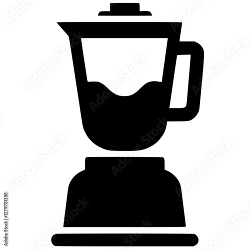 Blender logo silhouette