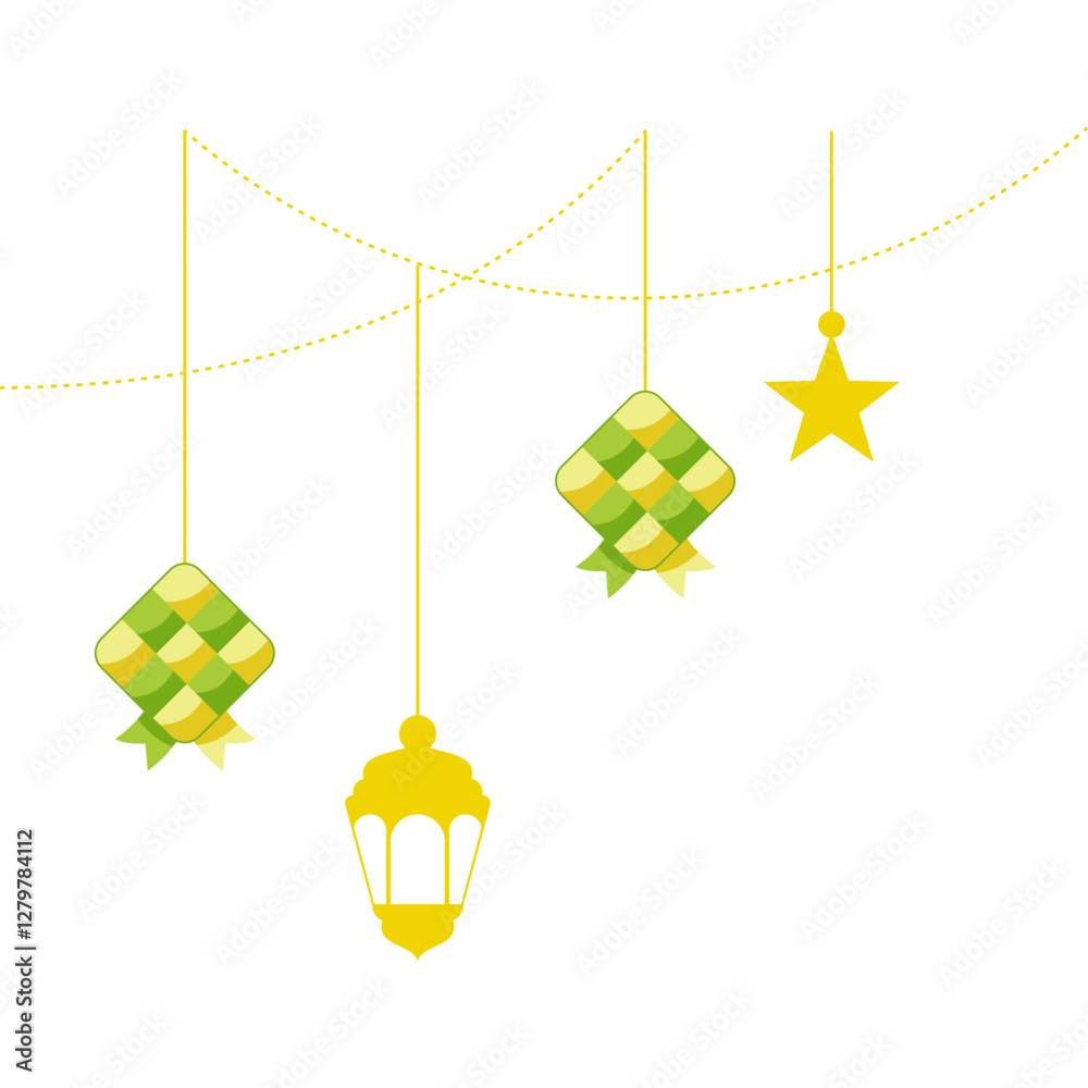 Ketupat Eid Al Fitr Hanging Decoration