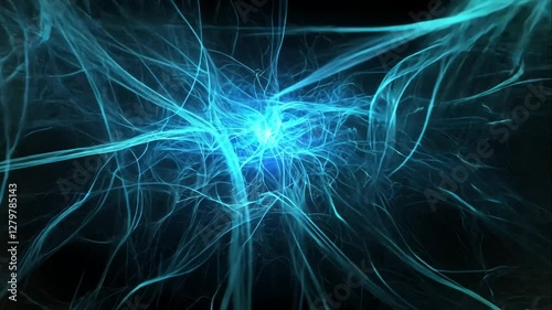 Gen-3 Alpha Turbo 2973015186, Aesthetic video, Abstract blue glowin, M 5