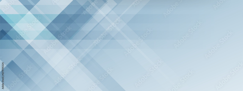 Fototapeta premium White blue light technology vector background