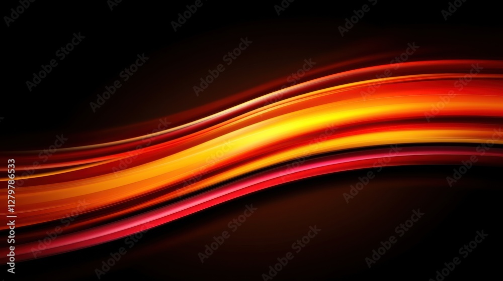 A vibrant abstract design featuring flowing waves of red, orange, and yellow against a dark background, creating a dynamic visual effect. A vibrant abstract design featuring flowing waves of red, orange, and yellow against a dark background, creating a dynamic visual effect.