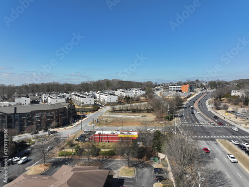 Sunset Cobb West Village Atlanta Smyrna Landscape  photo