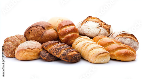 Pain Simple Fait Maison Une Tranche Délicieuse Pour Le Petit Déjeuner