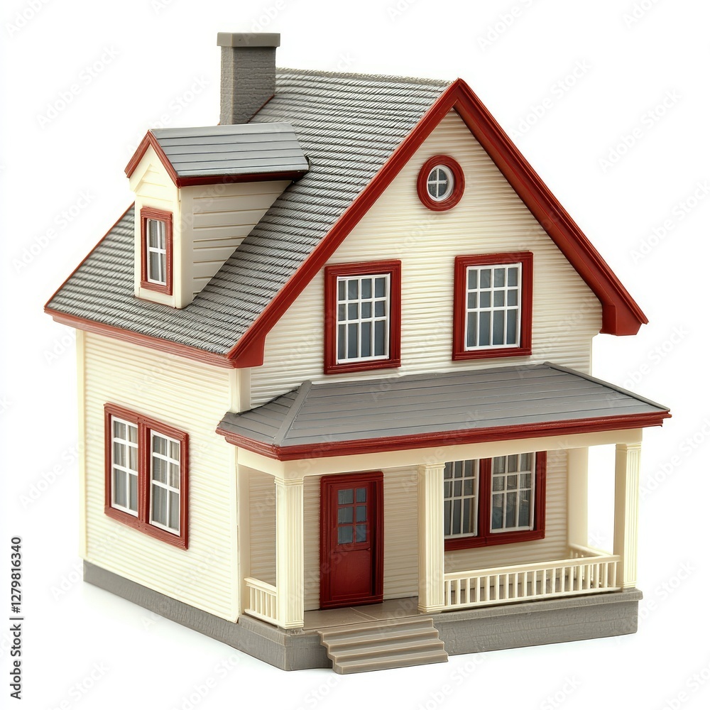 High Resolution Image of a Photo Mortgage, Isolated on a White Background High Resolution Image of a Photo Mortgage, Isolated on a White Background