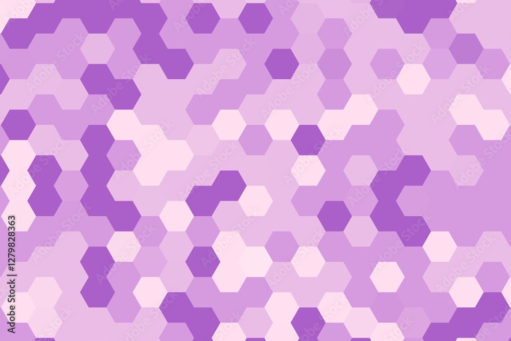 Purple pink hexagonal pixelate geometric pattern with digital abstract texture. Modern pixel art concept Purple pink hexagonal pixelate geometric pattern with digital abstract texture. Modern pixel art concept