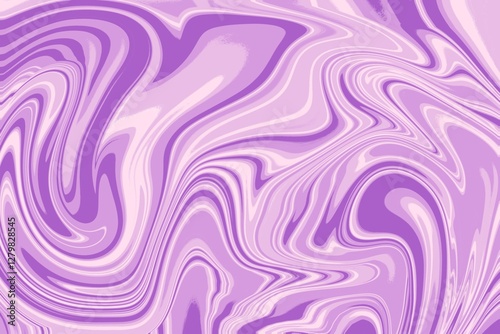 Purple pink marble effect texture with fluid liquid background and smooth swirling patterns. Abstract high-quality wallpaper concept