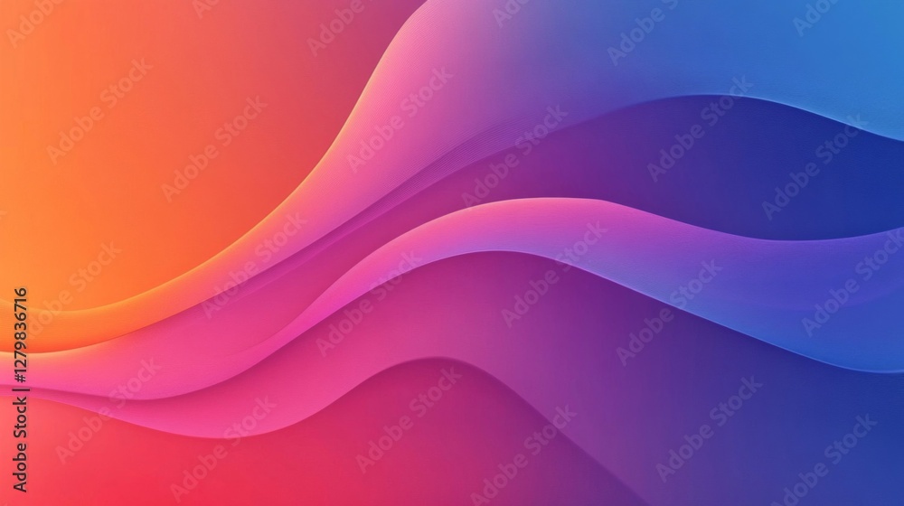 Abstract Colorful Wave Background Abstract Colorful Wave Background