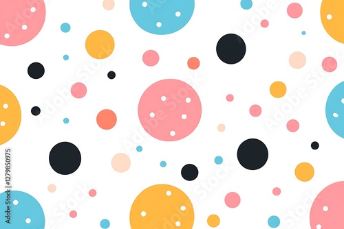 Circles Design Abstract Background
