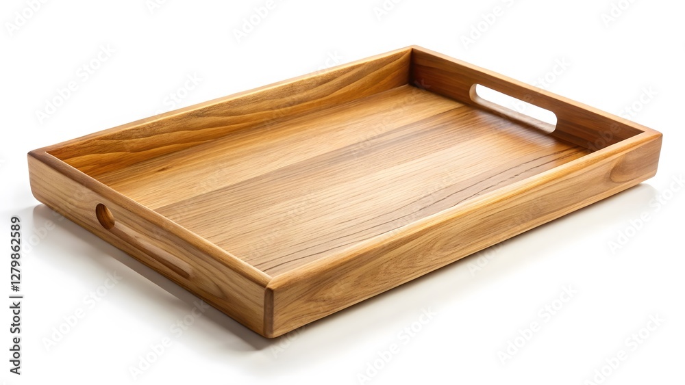 Wooden Serving Tray with Handles Wooden Serving Tray with Handles