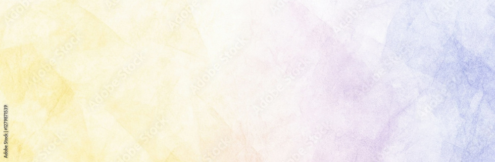 Obraz premium serene abstract background featuring blend of soft yellow and purple hues, creating calming atmosphere. Ideal for various design projects