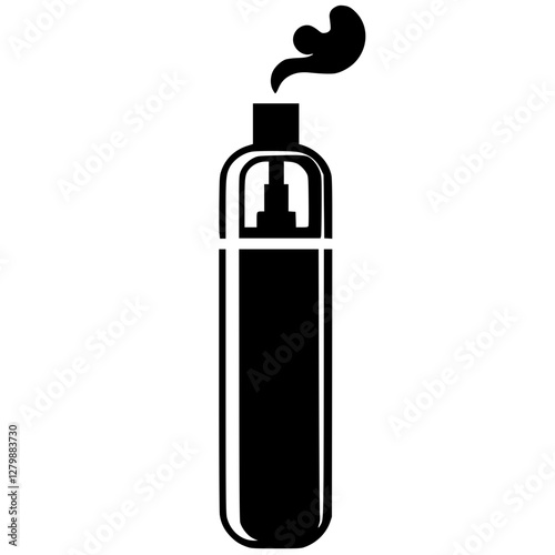 Vape pod silhouette