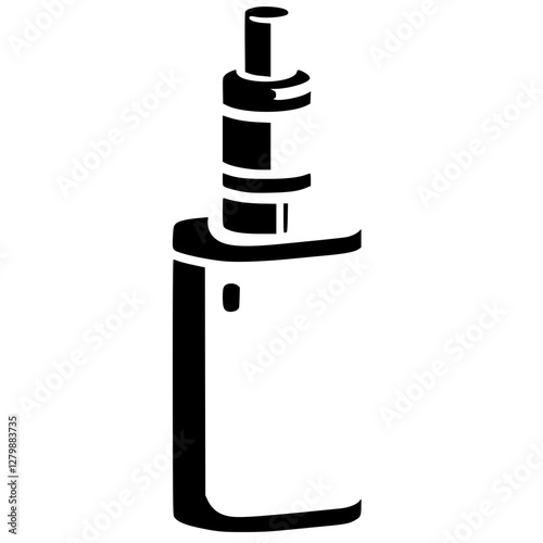 Vape pod silhouette